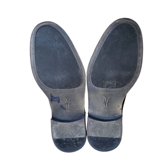 Allsaints Chelsea Boots Black Leather All Saints Women's Size 10 EUR Size 41 - Picture 11 of 12